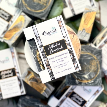 Charcoal Marble Facial Bar Organic inspirations